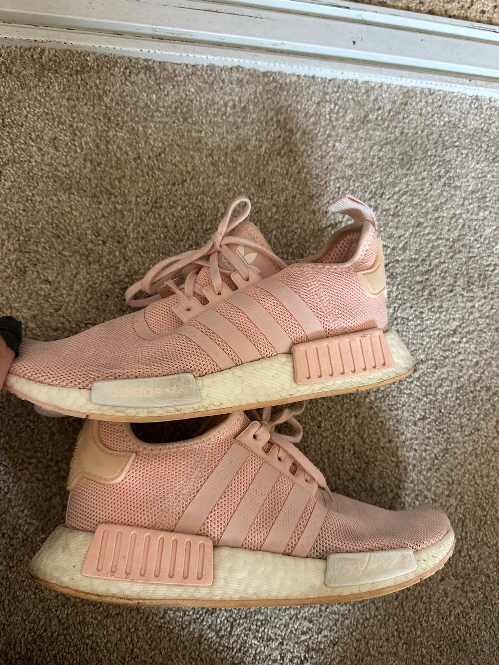 adidas NMD R1 Pastel light Pink Running Shoes